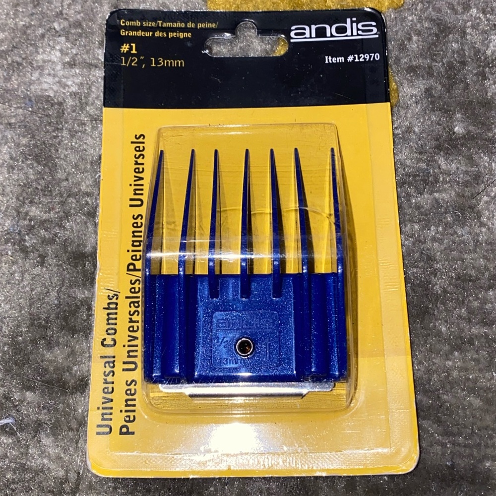 NEW Andis Universal Comb, #1 (1/2”) Item# 12970